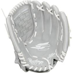 Rawlings 11" Softball Series Fastpitch Glove Gray/Turquoise/Aqua Sball/Bball Glove And Mitt at Academy Sports