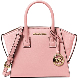 Michael Kors Avril Extra-Small Leather Suede Satchel - Pink