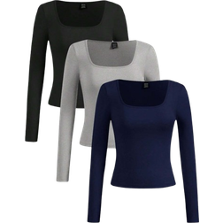 Shein pcsSet Short Sleeve Cropped Casual Fitted TShirts For Women Suitable For Summer And AutumnWinter Seasons