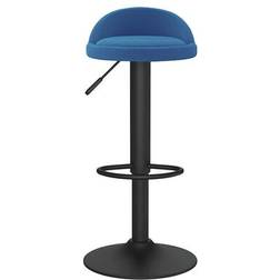 vidaXL Blå Sammet Barstol 94cm