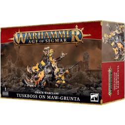 Games Workshop Warhammer Age Of Sigmar Orruk Warclans: Tuskboss On Maw-Grunta