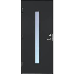 Scandidoor Torp Ytterdörr Frostat glas S 9000-N H (90x210cm)