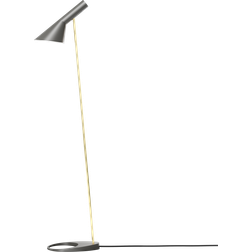 Louis Poulsen AJ Messing Warm Grey Gulvlampe 130cm