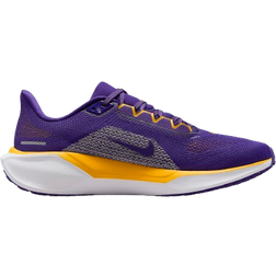 Nike Adults' Lousiana State University Zoom Pegasus Running Shoes Purple/Gold, Men's Running
