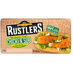 Rustlers The Southern Fried Chicken Sub Sandwich 158g 158g