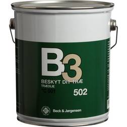 B&J B&J 502 B3 Træolie Clear 2.7L