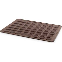 Lekue Lékué Macarons Silicone 40 cm Brown Baking Mat 40 cm
