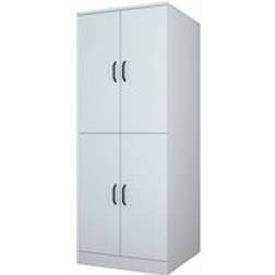 Hanah Home Skåp För Tvättmaskin Podo Vit Väggskåp 70x181.8cm