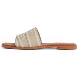 Tommy Hilfiger Webbing Woven Logo Strap Mules