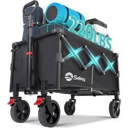 Sekey Collapsible Wagon Cart Foldable 220LBS