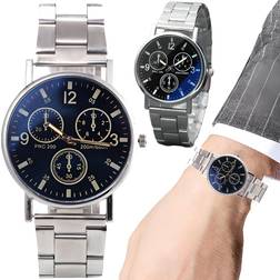 Retoo Classic Analog Herrenarmbanduhr Edelstahl Luxus Sport Business Quarz