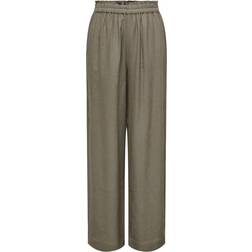 Only Women's Trousers Tokyo - Marron
