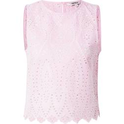 Only Onltulum Sl Emb Top - Fuchsia Pink