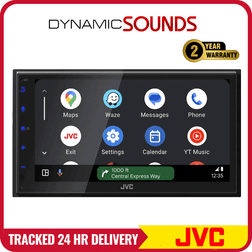 JVC KW-M593BT 6.8 Inch Bluetooth Stereo Digital Media Wired Carplay