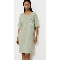 Triumph Endless Comfort Natskjorte - Mint/Pastelgrøn/Hvid
