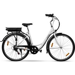Swoop Elektrisk Cykel Classic Dame 28" Hvid