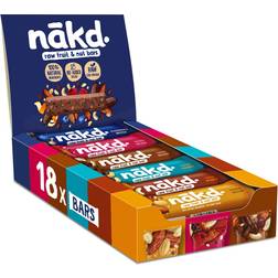 Nakd Fruit & Nut Bar Variety Pack 35g x 18 bars