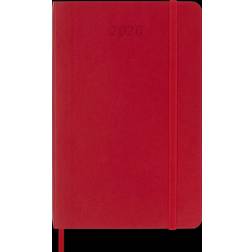 Moleskine Pocket Red Weekly Soft Cover 12 Month 2026 Planner