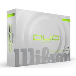 Wilson 2025 Duo Soft Golf Balls Green 1 Dozen