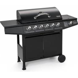 Taino BASIC 6+1 Gasgrill Black