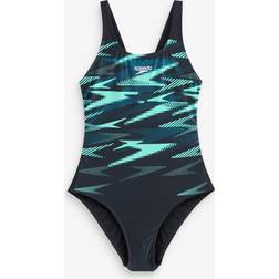 Speedo Hyperboom Placement Muscleback Badedragt - Blå