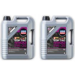 Liqui Moly 2x 3729 Top Tec 4500 5W-30 Leichtlauf Synthetisch UA Gas Motoröl 5L