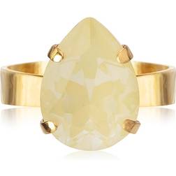 Caroline Svedbom Mini Drop Ring Soft Yellow