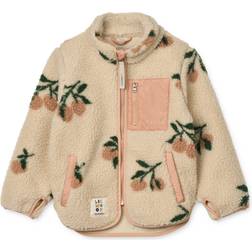 Liewood Nolan Pile Jacket - Peach/Sea Shell (LW19877-1542)