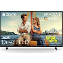 Sony K55S38B 55 Inch Bravia 3 LED 4K Ultra HD HDR Smart Google TV 2025