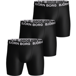 Björn Borg Microfiber Boxers 3-pack - Svart