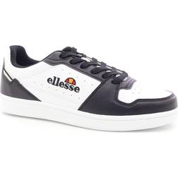Ellesse Men's Panda Cupsole Classic Stylish Comfort Lace Up Sneaker Trainers - White/Black