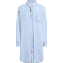 Calvin Klein Relaxed Denim Shirt Dress
