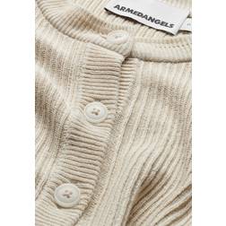 Armedangels Strickjacke RICALAA LINO - Weiss