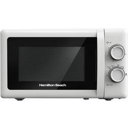 Hamilton Beach Microwave 20L HBMX79SSW Stainless Steel, White