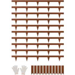 VEVOR Steel Landscape Edging 10 Packs 40x4.5in Weather-Resistant