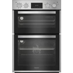 Hotpoint DIH82DIX Built In Electric Double Oven Stainless Steel