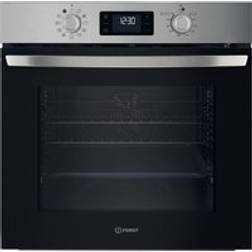 Indesit Turn&Go IO 278P1 X UK Built In Electric Single Oven Stainless Steel