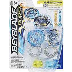 Beyblade Burst Jormuntor J2 and Fengriff F2