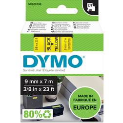 DYMO D1 Tape Black on Yellow 0.9cmx7m