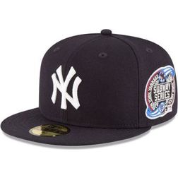 New Era Men's Navy York Yankees World Series Wool Team 59FIFTY Fitted Hat 7 1/4