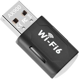Tauoh 900Mbps WiFi 6 USB Adapter AX900 2.4G 5G Dual Band Dongle