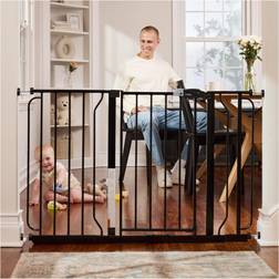 Regalo Easy Step 124cm Extra Wide Baby Gate 4 Pack