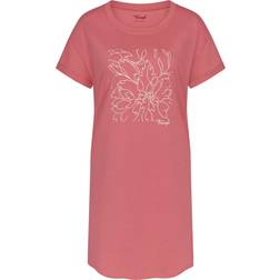 Triumph Lounge Me Cotton Nightdress - Coral