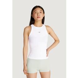 Calvin Klein Jeans Top Slim Fit - Weiß