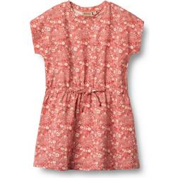 Wheat Kid's Jersey Dress Maribel - Pink