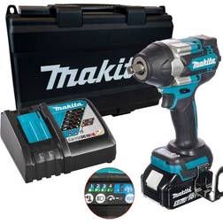 Makita DTW700RT 18V LXT Brushless Impact Wrench 1/2" Drive 4 Stage 1x5ah