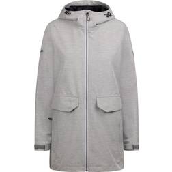 Trespass Womens Waterproof Jacket Crystals - Platinum Marl