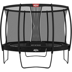 BERG Trampolin Champion Regular 330 Black inkl. Sicherheitsnetz Deluxe