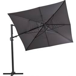 Brafab Vinovo Frihängande Parasoll 400x300 cm Antracit/Grå