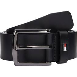 Tommy Hilfiger Denton Leather Belt - Black